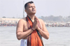 Dakshina Kannada MP Brijesh Chowta attends Kumbha Mela; takes holy dip at Triveni Sangam